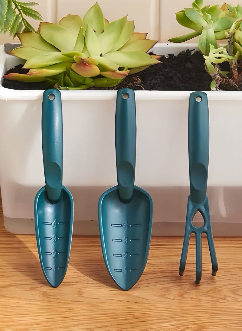 مقصات زراعية بلاستيكية (مجموعة من ثلاثة قطع) – للزراعة/الحفر/تفريخ التربة للمنزل والخارج - Image 5